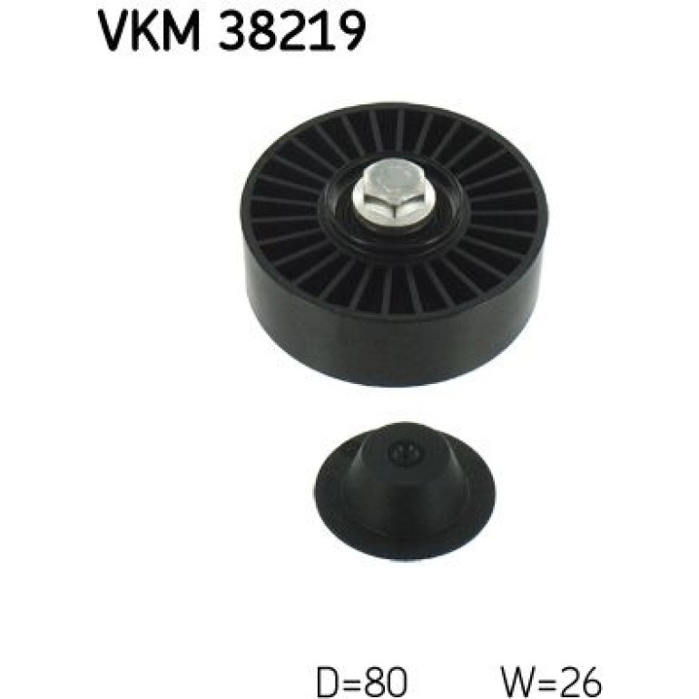 Umlenk-/Führungsrolle, Keilrippenriemen VKM 38219 Umlenk-/Führungsrolle, Keilrippenriemen VKM 38219