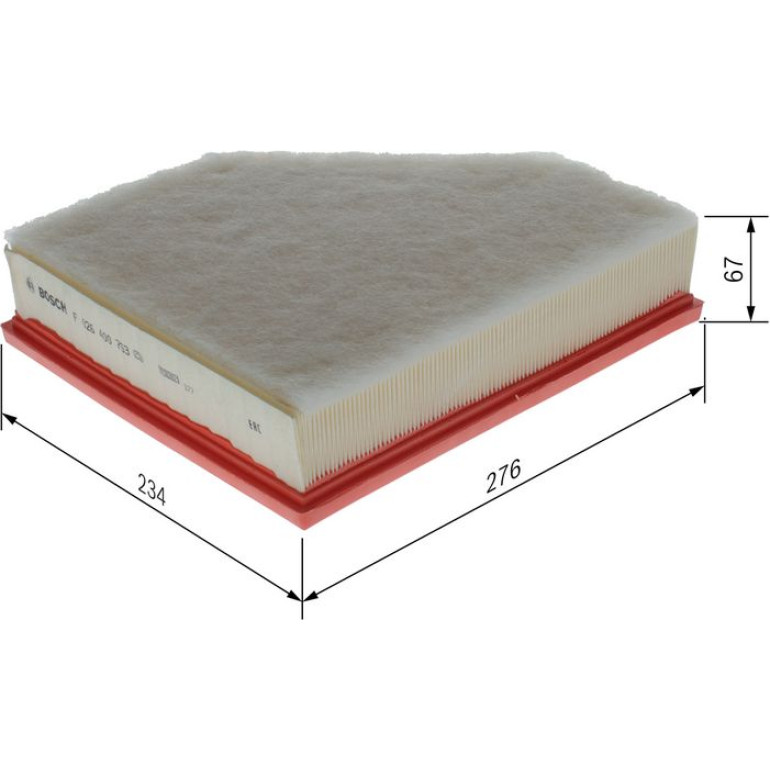 Luftfilter F 026 400 753 Luftfilter F 026 400 753