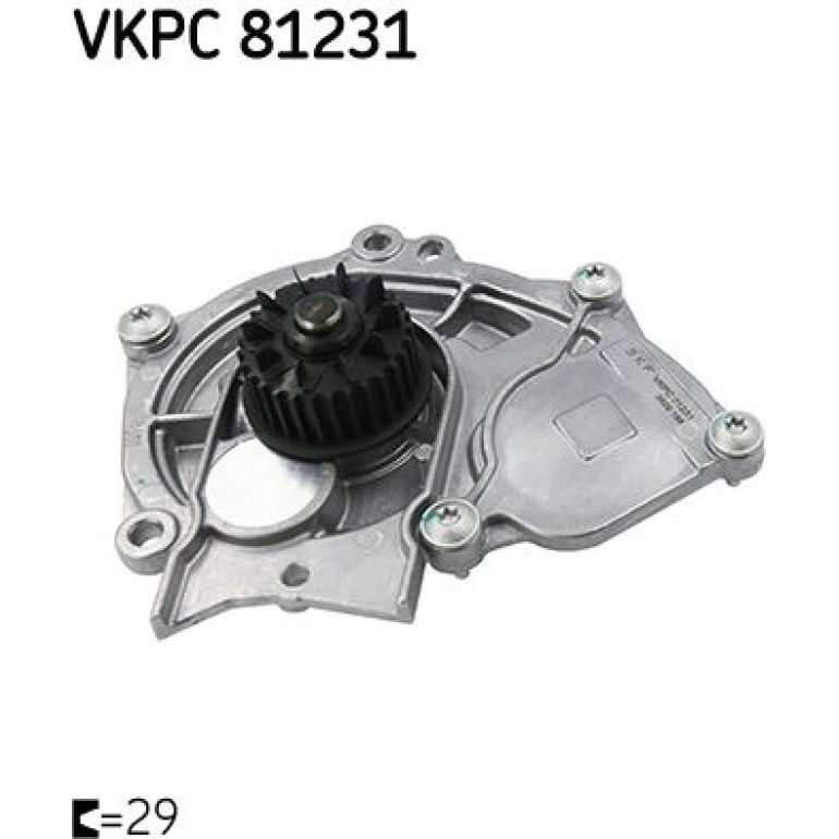 Wasserpumpe VKPC 81231 Wasserpumpe VKPC 81231
