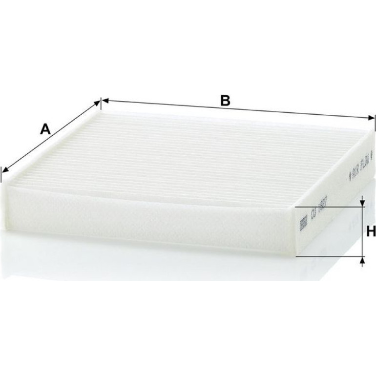 MANN-FILTER CU 1827 Innenraumfilter, Partikelfilter
