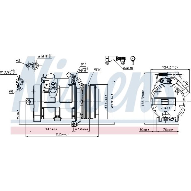 Kompressor, Klimaanlage 89077