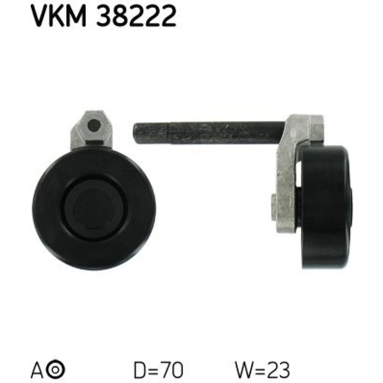 Spannrolle, Keilrippenriemen VKM 38222