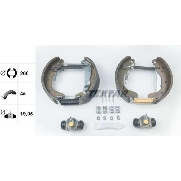 Bremsbackensatz 84044900