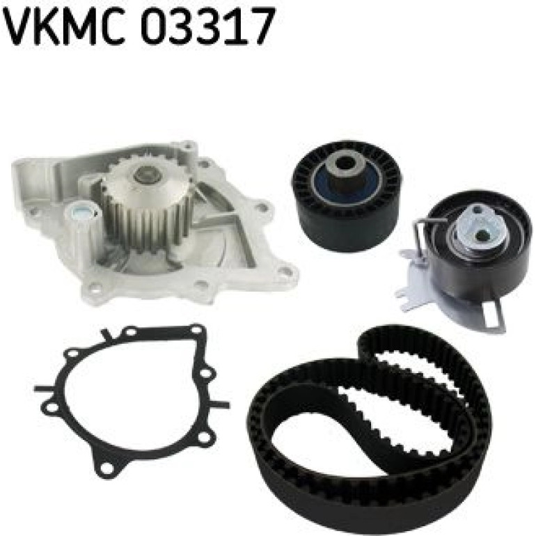Wasserpumpe + Zahnriemensatz VKMC 03317 Wasserpumpe + Zahnriemensatz VKMC 03317