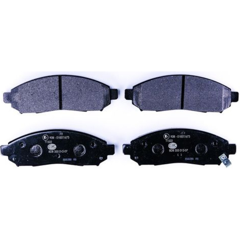 Bremsbelagsatz, Scheibenbremse 8DB 355 012-071 Bremsbelagsatz, Scheibenbremse 8DB 355 012-071
