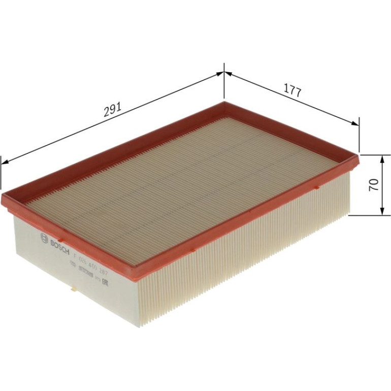 BOSCH F 026 400 287 Luftfilter BOSCH F 026 400 287 Luftfilter