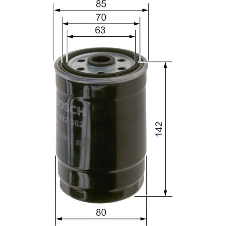 Kraftstofffilter F 026 402 362 Kraftstofffilter F 026 402 362