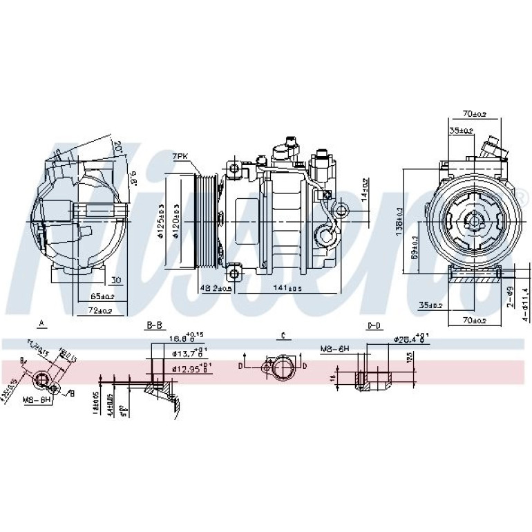 Kompressor, Klimaanlage 890140 Kompressor, Klimaanlage 890140