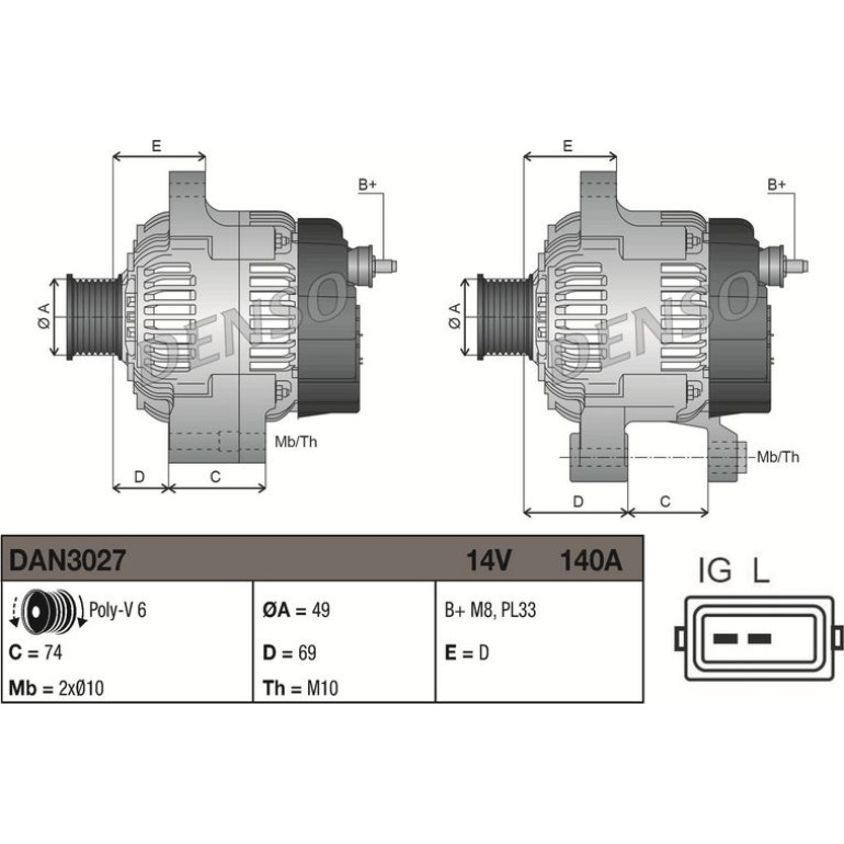 Generator DAN3027 Generator DAN3027