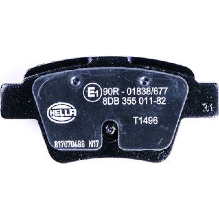 Bremsbelagsatz, Scheibenbremse 8DB 355 011-821 Bremsbelagsatz, Scheibenbremse 8DB 355 011-821