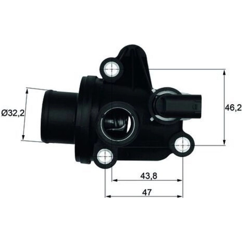 Thermostat, Kühlmittel TI 12 87 Thermostat, Kühlmittel TI 12 87