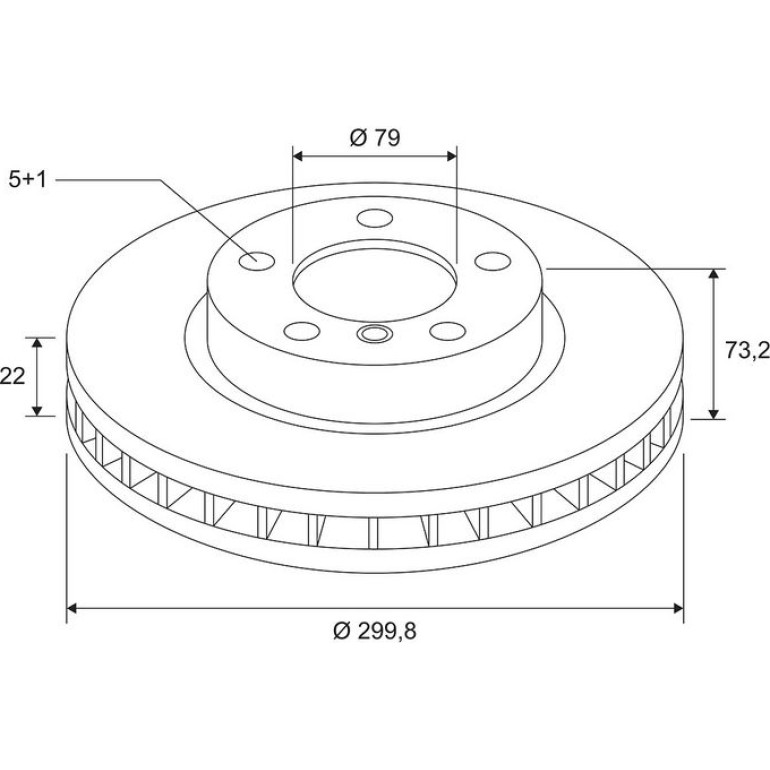 Bremsscheibe 672590 Bremsscheibe 672590
