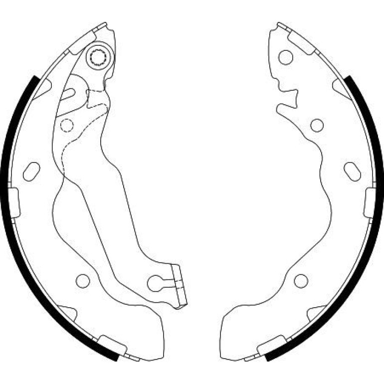 Bremsbackensatz 8DB 355 002-761