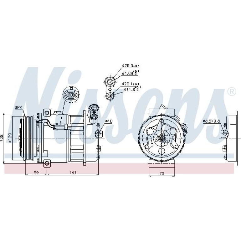 Kompressor, Klimaanlage 89124