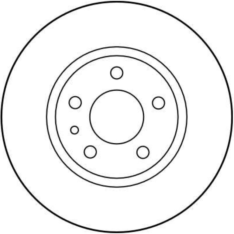 Bremsscheibe DF2764 Bremsscheibe DF2764