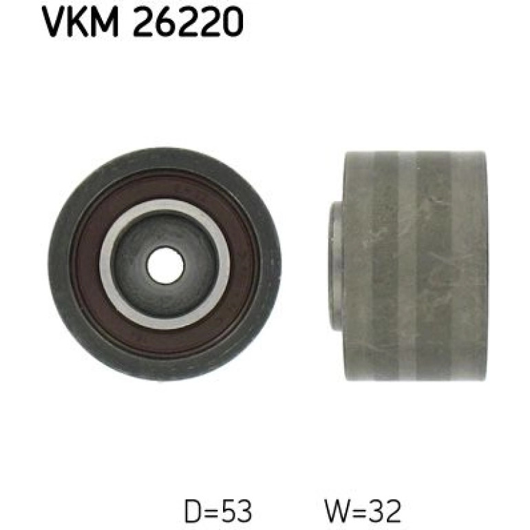 Umlenk-/Führungsrolle, Zahnriemen VKM 26220