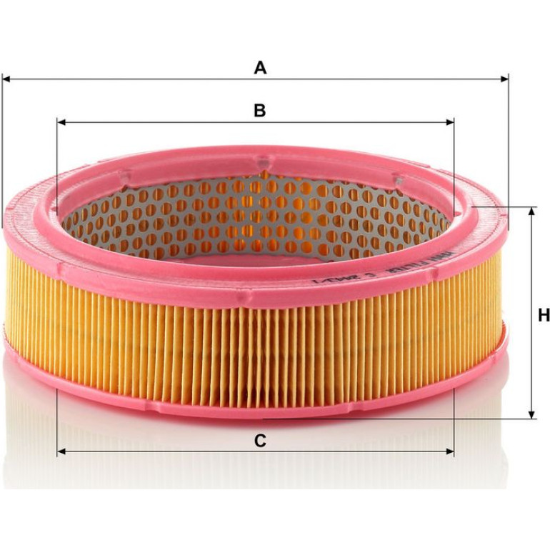 MANN-FILTER C 2443/1 Luftfilter MANN-FILTER C 2443/1 Luftfilter