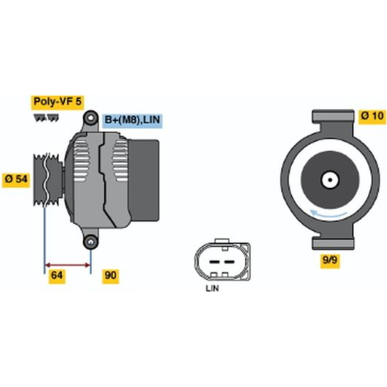 Generator 0 121 615 105 Generator 0 121 615 105