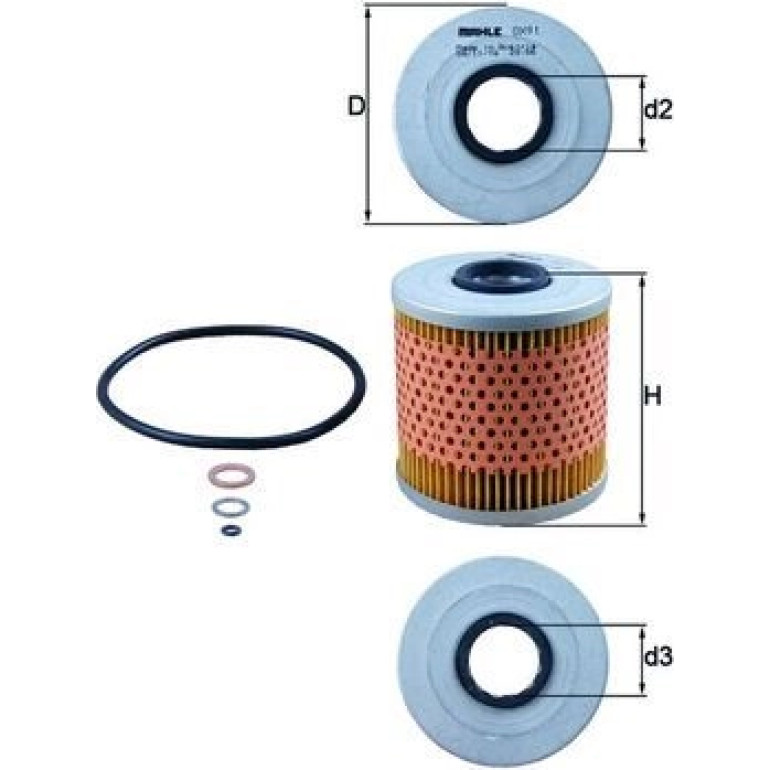 Ölfilter OX 91D