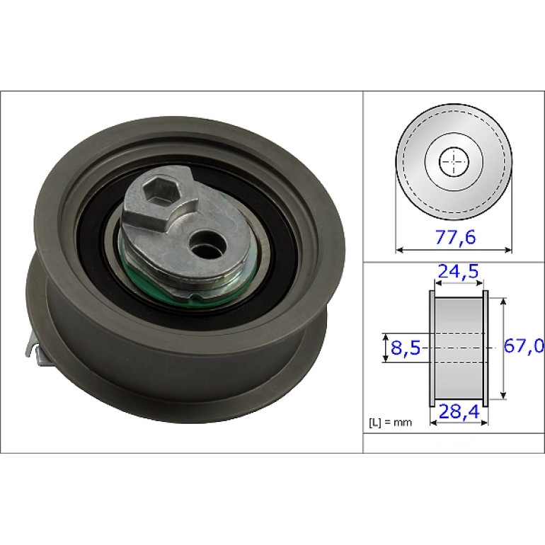 Spannrolle, Zahnriemen 531 0851 10