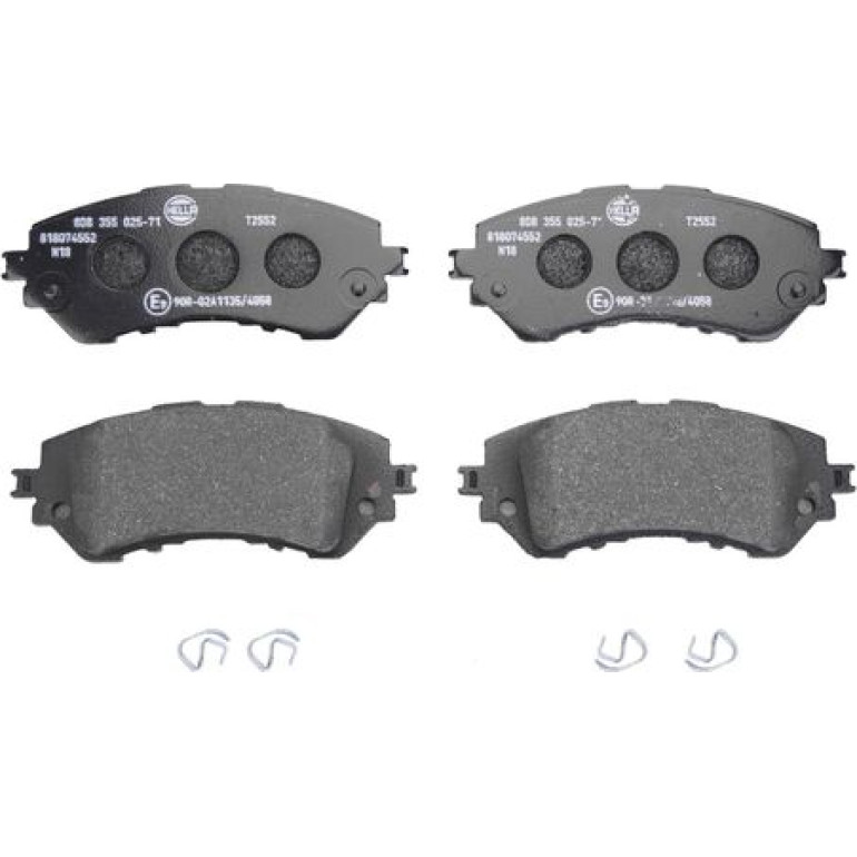 Bremsbelagsatz, Scheibenbremse 8DB 355 025-711 Bremsbelagsatz, Scheibenbremse 8DB 355 025-711