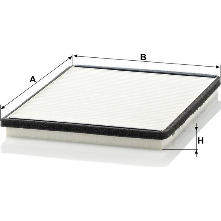 MANN-FILTER CU 2530 Innenraumfilter, Partikelfilter MANN-FILTER CU 2530 Innenraumfilter, Partikelfilter