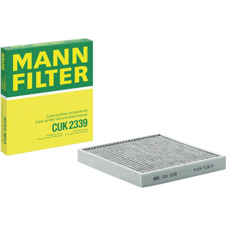MANN-FILTER CUK 2339 Innenraumfilter, Aktivkohlefilter