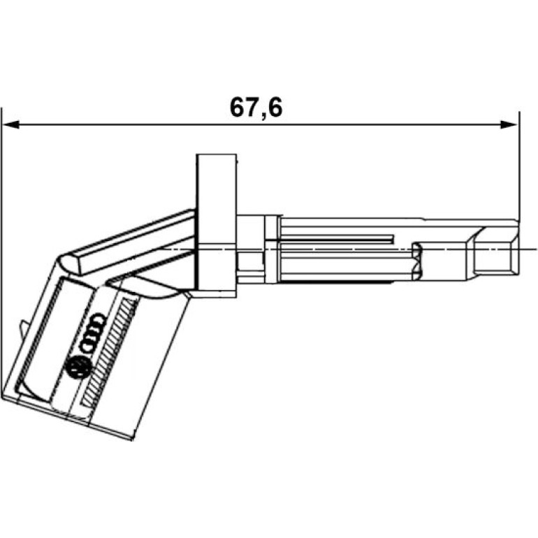 Sensor, Raddrehzahl 0 265 007 930 Sensor, Raddrehzahl 0 265 007 930