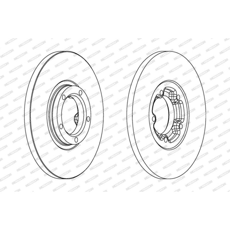Bremsscheibe DDF138