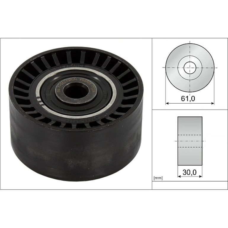 Umlenk-/Führungsrolle, Zahnriemen 532 0624 10