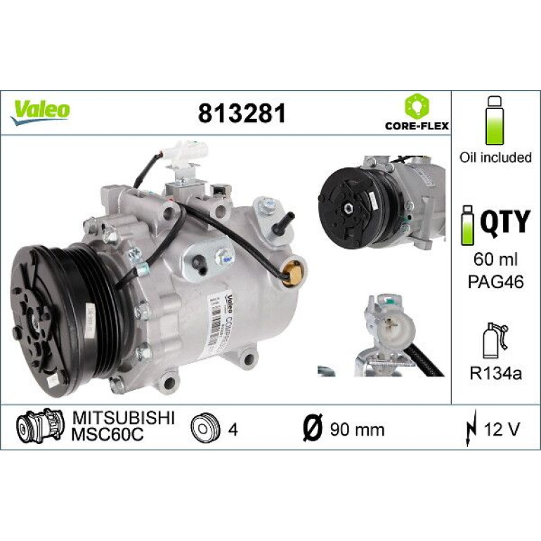 Kompressor, Klimaanlage 813281 Kompressor, Klimaanlage 813281