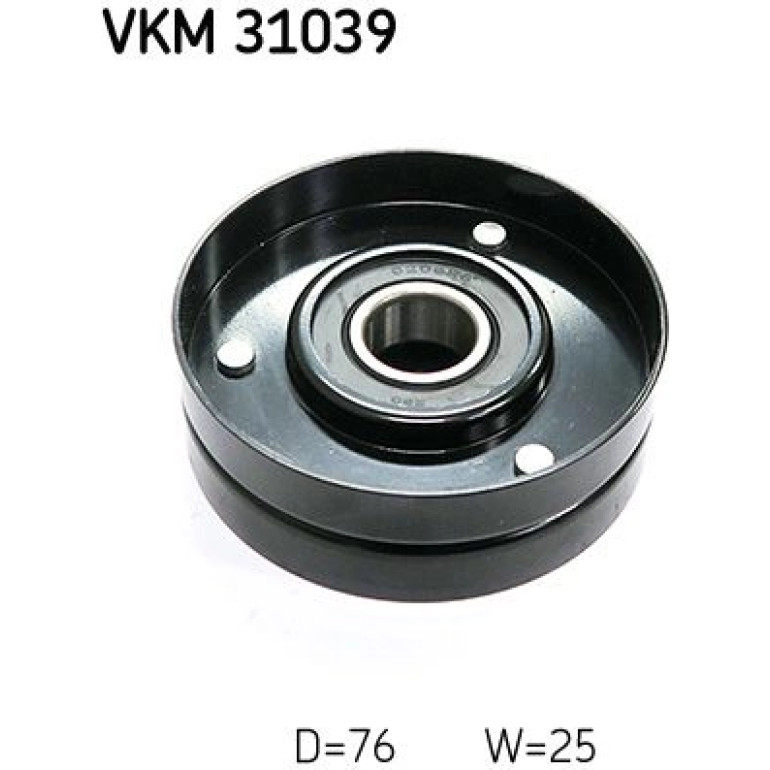 Umlenk-/Führungsrolle, Keilrippenriemen VKM 31039 Umlenk-/Führungsrolle, Keilrippenriemen VKM 31039