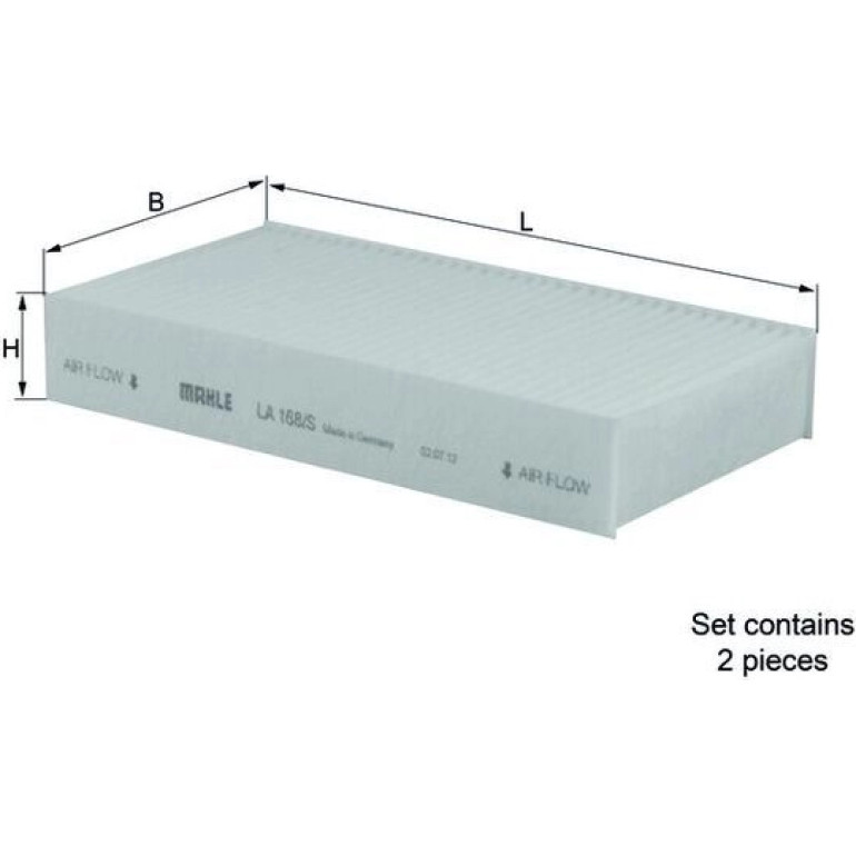 Filter, Innenraumluft LA 168/S