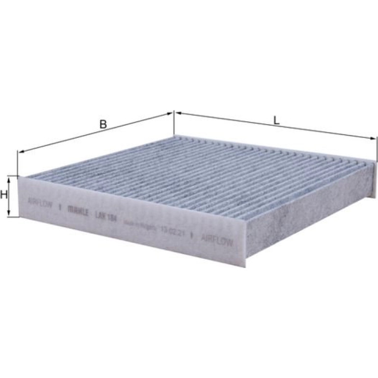 Filter, Innenraumluft LAK 184