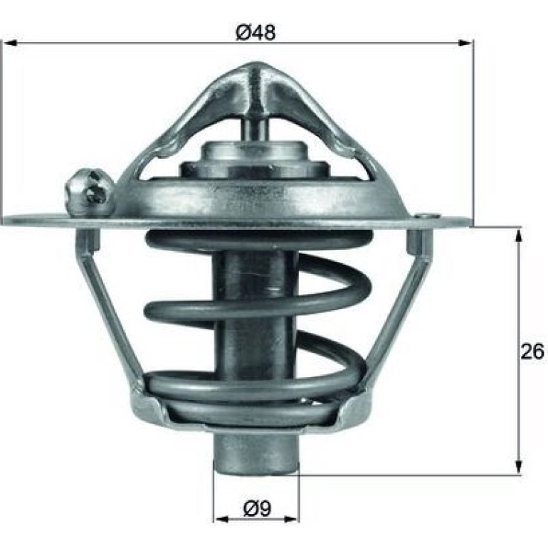 Thermostat, Kühlmittel TX 108 82D Thermostat, Kühlmittel TX 108 82D