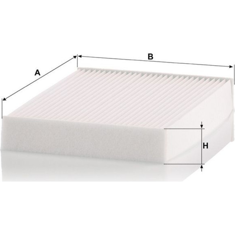 MANN-FILTER CU 25 012 Innenraumfilter, Partikelfilter MANN-FILTER CU 25 012 Innenraumfilter, Partikelfilter