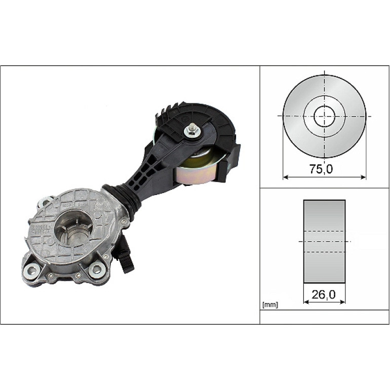 Spannarm, Keilrippenriemen 534 0426 10 Spannarm, Keilrippenriemen 534 0426 10