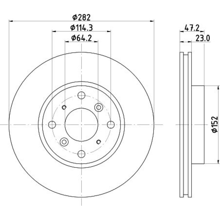 Bremsscheibe 8DD 355 104-991 Bremsscheibe 8DD 355 104-991