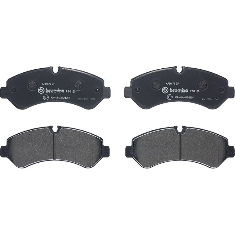 Bremsbelagsatz, Scheibenbremse P 50 150