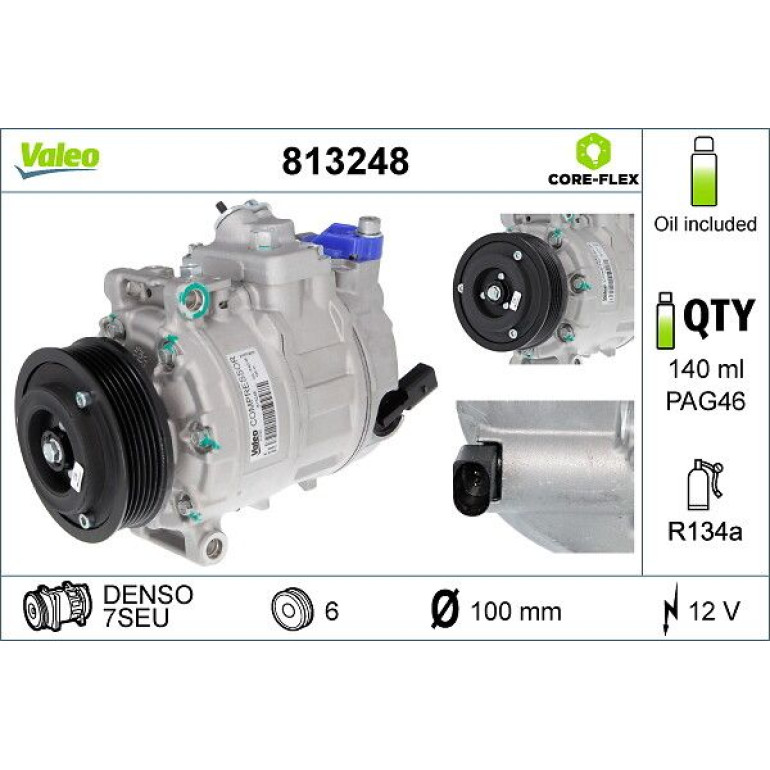 Kompressor, Klimaanlage 813248