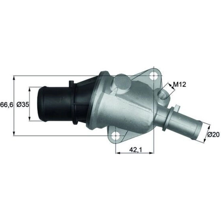Thermostat, Kühlmittel TI 105 88 Thermostat, Kühlmittel TI 105 88