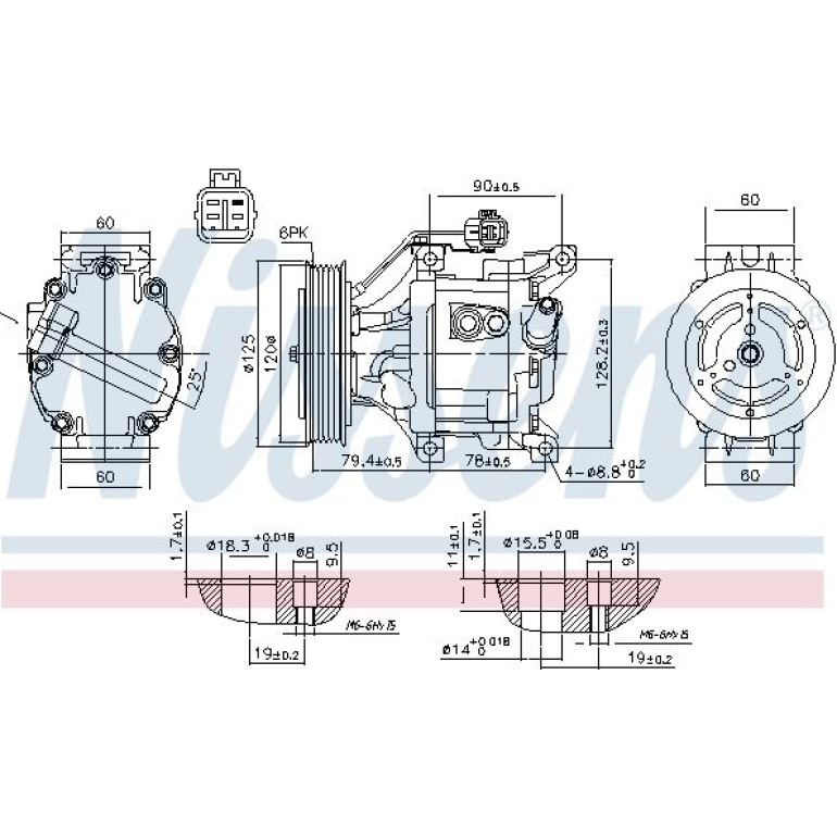 Kompressor, Klimaanlage 890323 Kompressor, Klimaanlage 890323