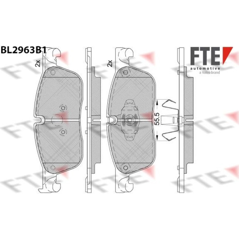 Bremsbelagsatz, Scheibenbremse 9011207 Bremsbelagsatz, Scheibenbremse 9011207