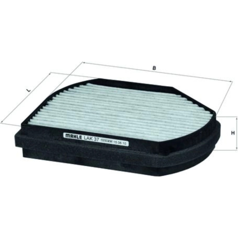 Filter, Innenraumluft LAK 37 Filter, Innenraumluft LAK 37