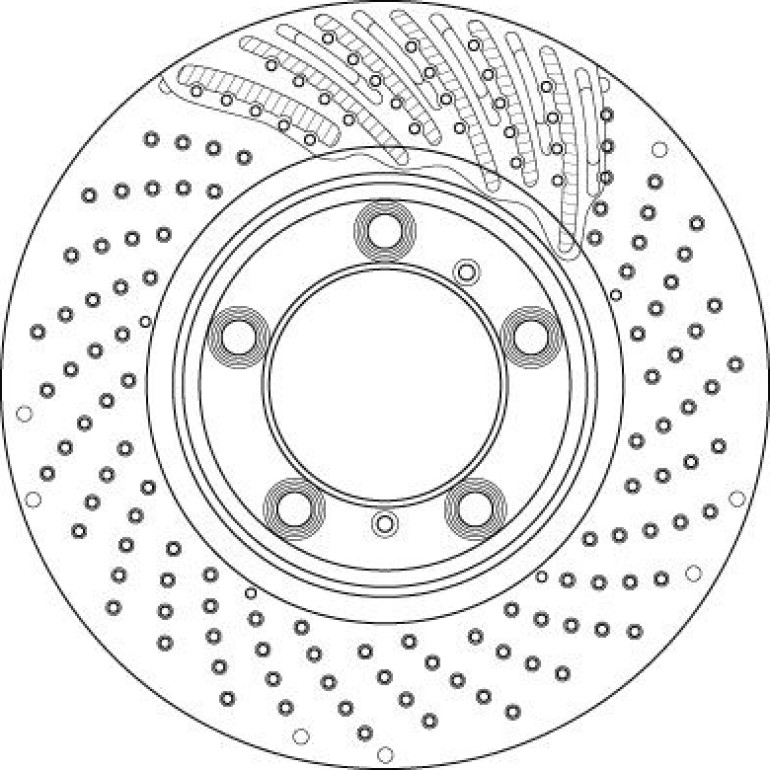 Bremsscheibe DF6464S Bremsscheibe DF6464S
