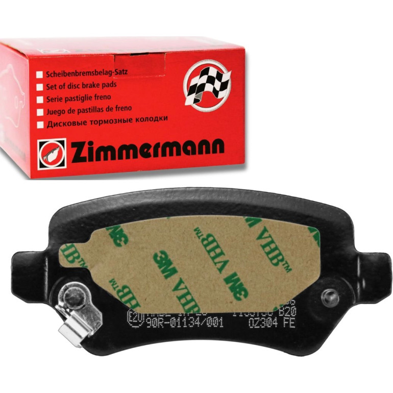 ZIMMERMANN 23417.150.1 Bremsbeläge mit akustischer Verschleißwarnung, Schrauben, Feder ZIMMERMANN 23417.150.1 Bremsbeläge mit akustischer Verschleißwarnung, Schrauben, Feder