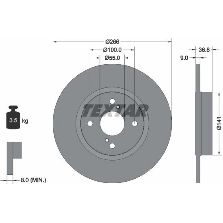 Bremsscheibe 92169203 Bremsscheibe 92169203