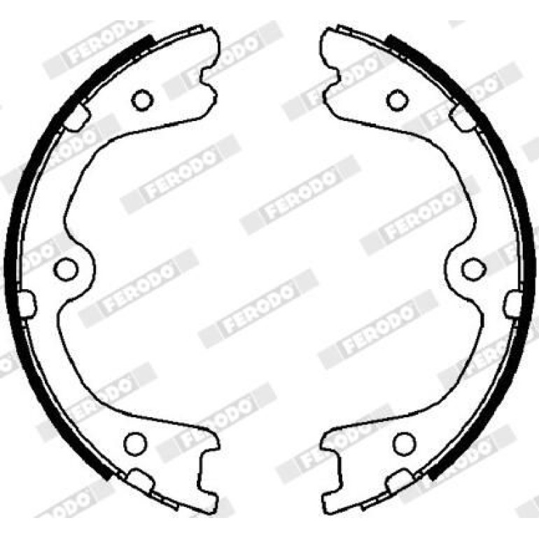 Bremsbackensatz, Feststellbremse FSB4030 Bremsbackensatz, Feststellbremse FSB4030