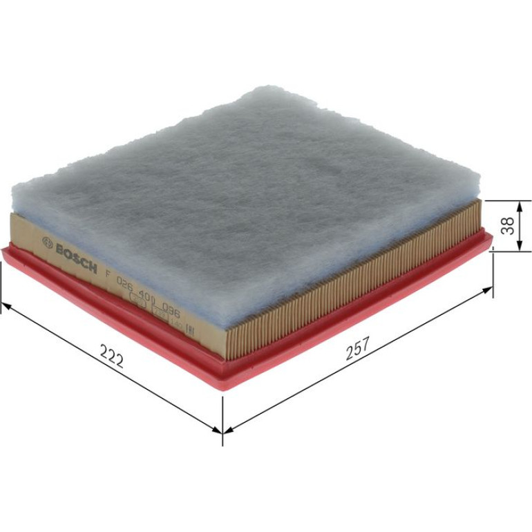 BOSCH F 026 400 096 Luftfilter BOSCH F 026 400 096 Luftfilter