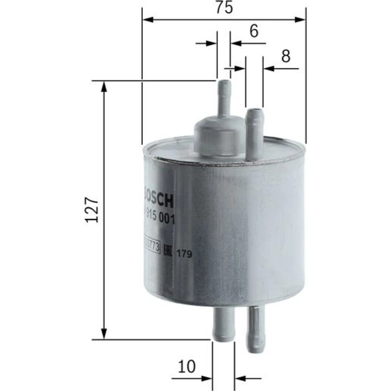 Kraftstofffilter 0 450 915 001 Kraftstofffilter 0 450 915 001